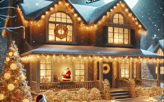 Can Santa ski?