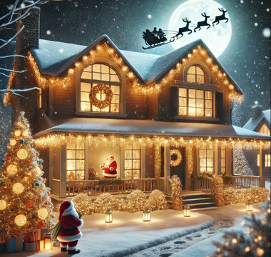Can Santa ski?