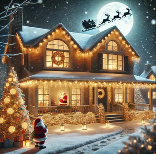 Can Santa ski?