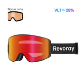 Revoray-M1-Ski Goggles-XPatina-Tech Pro High-contrast-Red-1