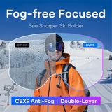 Revoray-Ski Goggles-CEX9 Anti-Fog