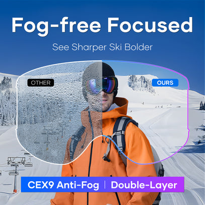 Revoray-Ski Goggles-CEX9 Anti-Fog