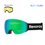 Revoray-M3-ski goggles-XPatina-Tech Ultra-HD-Green-1