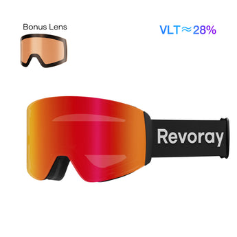 Revoray-M Pro-Ski Goggles-XPatina-Tech Pro High-contrast-Red-3