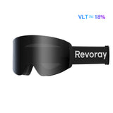 Revoray-M Pro-ski goggles-Silver-1