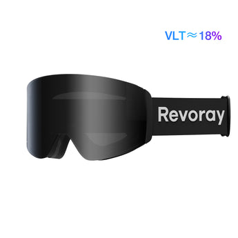 Revoray-M Pro-ski goggles-Silver-1
