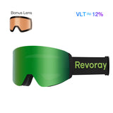 Revoray-M Pro-Ski Goggles-XPatina-Tech Pro High-contrast-Green-3