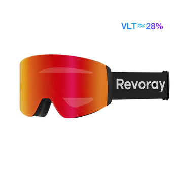 Revoray-M Pro-ski goggles-Red-2