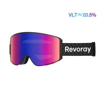 Revoray-M1-ski goggles-Purple Red-3