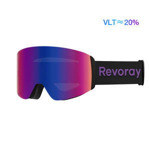 Revoray-M Pro-ski goggles-Purple Red-5