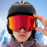 Revoray-M1-ski goggles-red-2