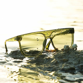 Revoray-P1-PolarizedSunglaRevoray-P1-Polarized_Sunglasses-Dark_Green-6sses-Green-5